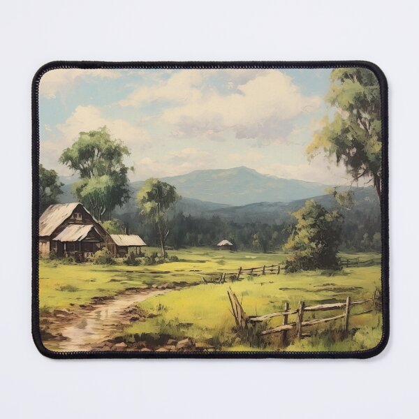 Item preview, Old House Landscape  designed and sold by Rosaliartbook.