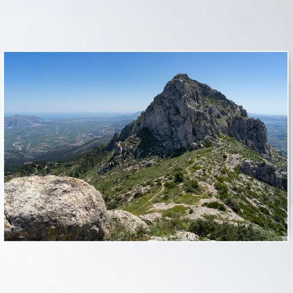 Item preview, Mountain landscape on the Mediterranean coast, Cavall Verd designed and sold by Adriana Mueller.