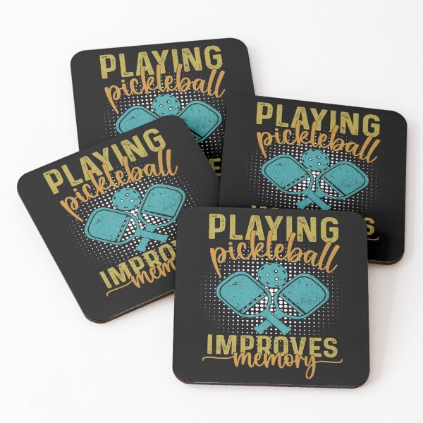 Item preview, Playing Pickleball Improves Memory designed and sold by ShirtTeeStorm.