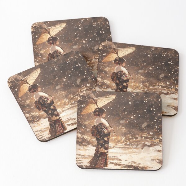 Item preview, A Peaceful Evening Stroll Through the Cold designed and sold by Retro Type.