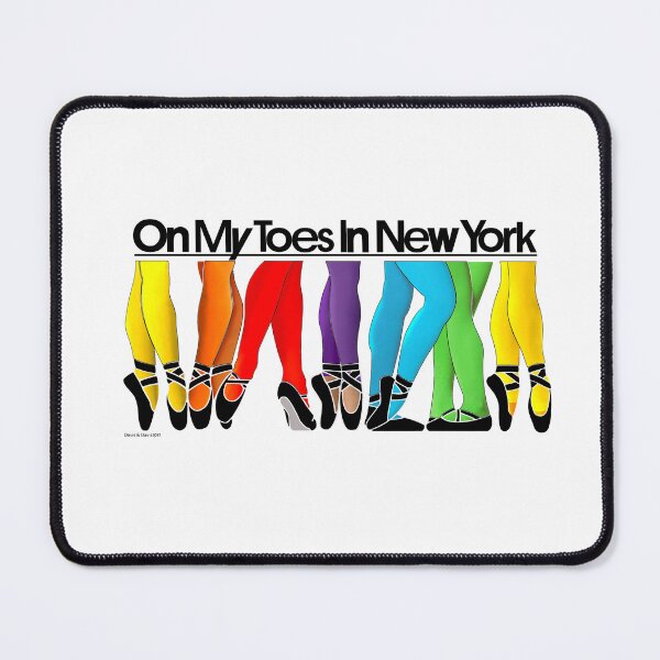 Item preview, ON MY TOES IN NEW YORK designed and sold by Glenn & Robert Davis.