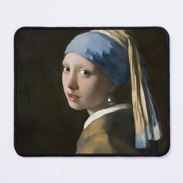Item preview, Girl with a Pearl Earring by Johannes Vermeer designed and sold by CraftyCobyJulie.