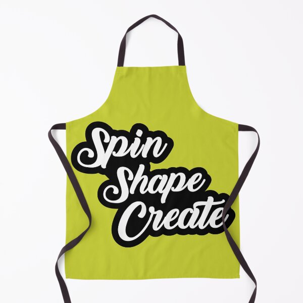 Item preview, Spin, shape, create: pottery designed and sold by FluxAuraTees.
