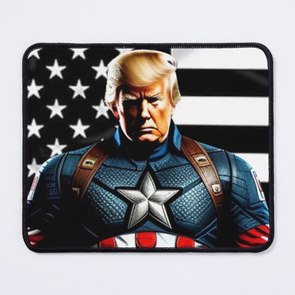 Item preview, Captain Trump Blue Line Flag #1 Make America Great Again designed and sold by CaptainTrump.