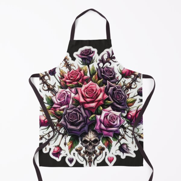 Item preview, Gothic Bouquet Roses valentines day goth Sticker designed and sold by Expressions-Sel.