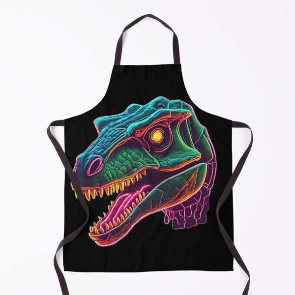 Item preview, Neon dinosaur head designed and sold by Wiesława Smolińska.