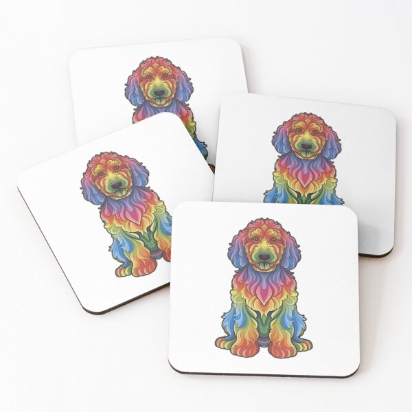 Item preview,   Dog, labradoodle dog for cute love 5 designed and sold by Kader101.