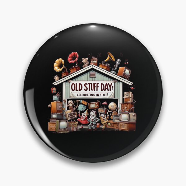 Item preview, Retro Revelry: Old Stuff Day Bash designed and sold by BlueGoldArt.