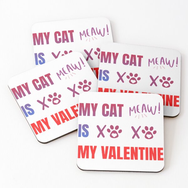 Item preview, My cat is my valentine  designed and sold by ‪Anas Talbi‬‏.