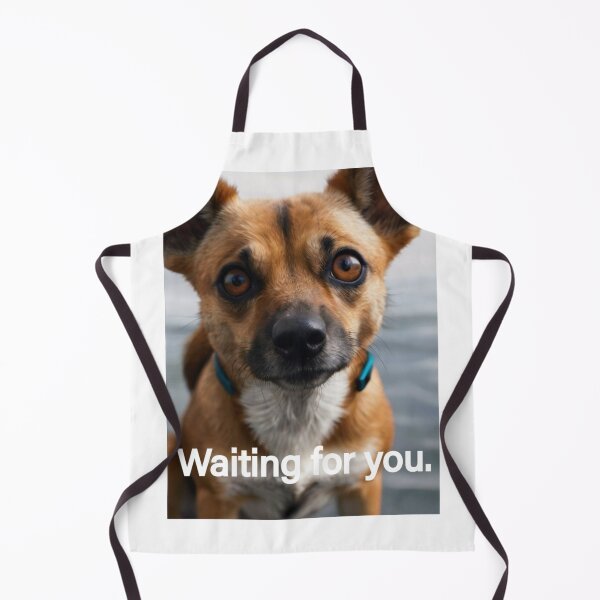 Item preview, Waiting dog designed and sold by HelloThereStore.