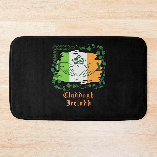 Item preview, Claddagh ring Ireland gifts with flag of Ireland. designed and sold by MCanderart.