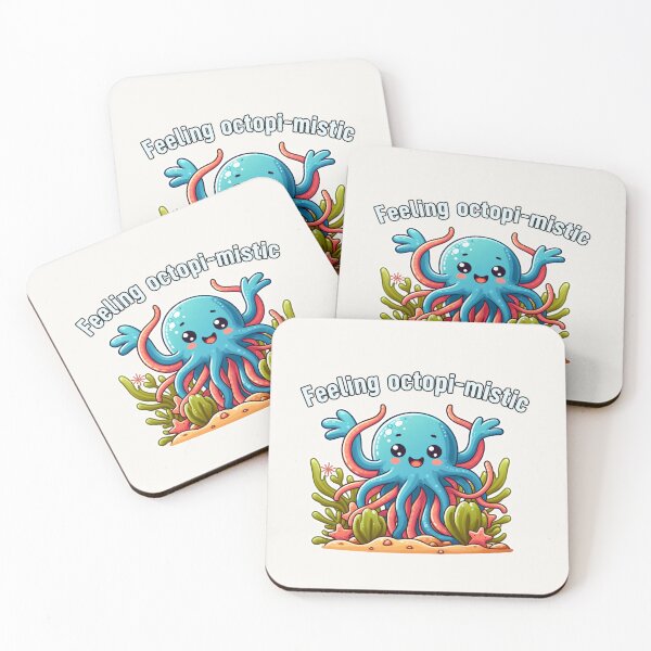 Item preview, happy optimistic octupus designed and sold by YuliaHulia.