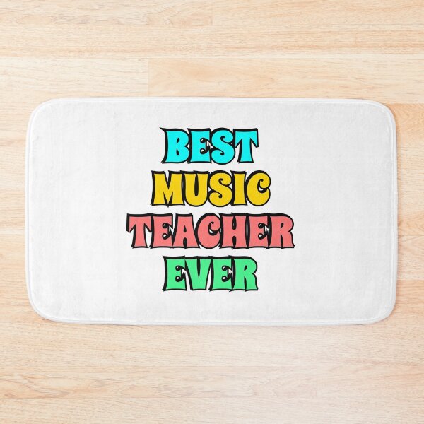 Item preview, Best music teacher ever - music educator designed and sold by Inspirationmotivation.