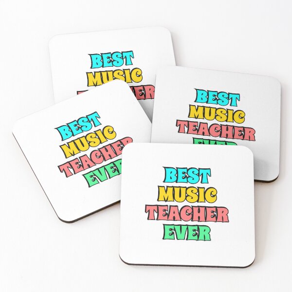Item preview, Best music teacher ever - music educator designed and sold by Inspirationmotivation.