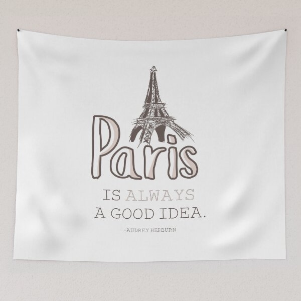 Item preview, Paris is always a good idea designed and sold by PeppermintCreek.