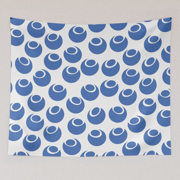 Item preview, Blueberies field pattern designed and sold by knappidesign.