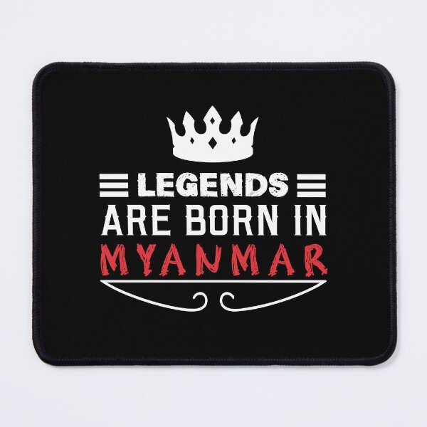 Item preview, Legends are born in Myanmar  designed and sold by BYNDART.
