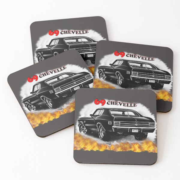 Item preview, 69 Chevy Chevelle with fire and smoke designed and sold by shutterrudder.