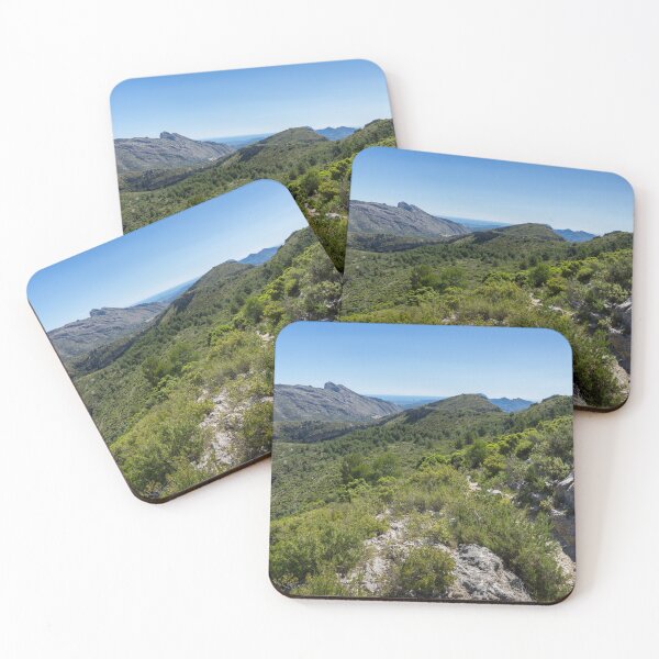 Item preview, Green mountain landscape and beautiful nature in Spain designed and sold by Adriana Mueller.