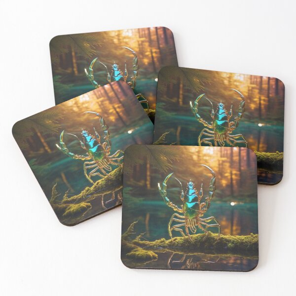 Item preview, Scorpio, Zodiac Magical Forest designed and sold by ZodiBlend.