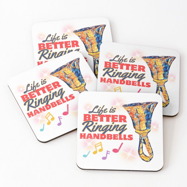 Item preview, Life is better ringing handbells designed and sold by CelticClapper.