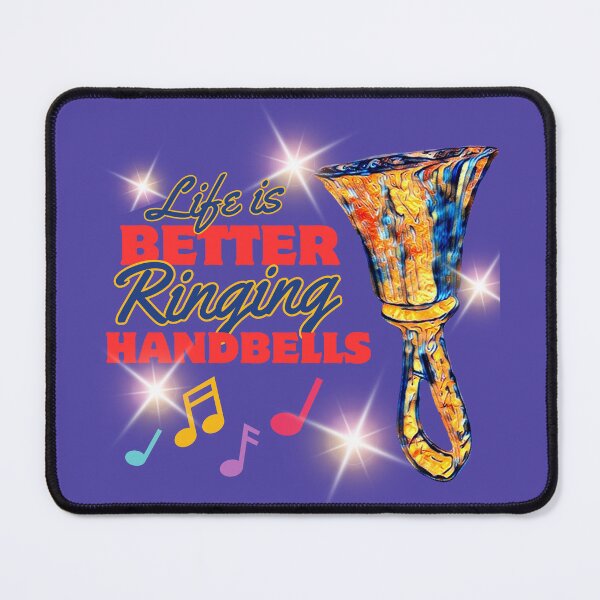 Item preview, Life is better ringing handbells designed and sold by CelticClapper.