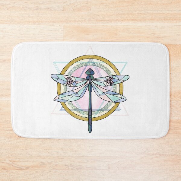 Item preview, Geo Dragonfly Love designed and sold by AdriaCaps Art & Design.