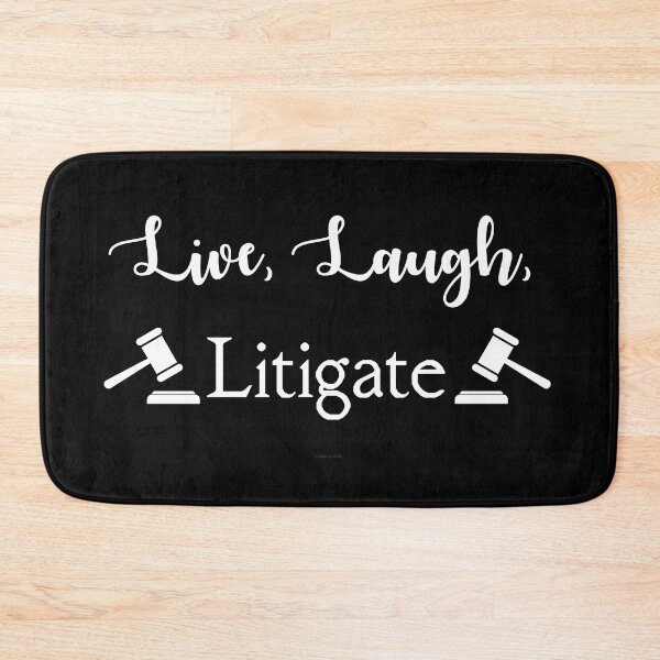 Item preview, Live, Laugh, Litigate Gavel designed and sold by Logo-A-GoGo.