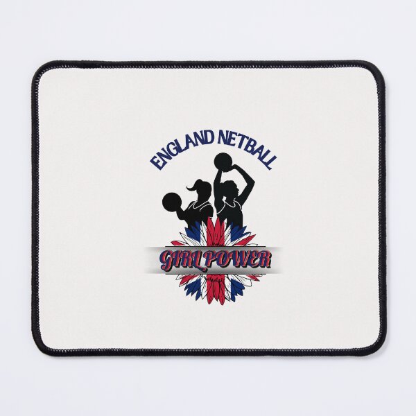 Item preview, Netball Girl Power United Kingdom Great Britain England designed and sold by Inayvision.