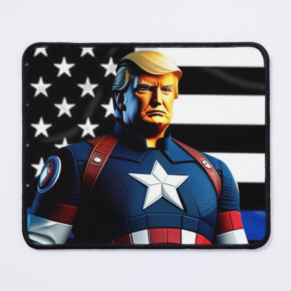 Item preview, Captain Trump Blue Line Flag #5 Make America Great Again designed and sold by CaptainTrump.