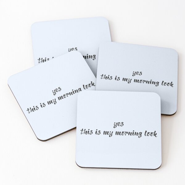 Item preview, Yes this is my morning look designed and sold by Art Happens.