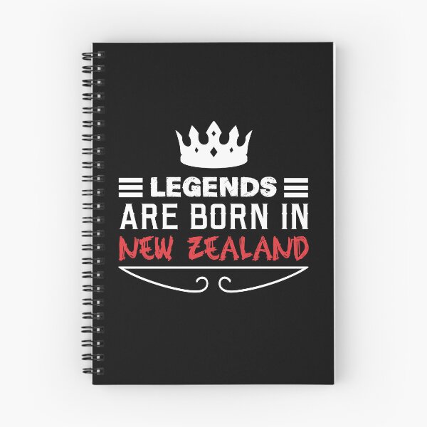Item preview, Legends are born in New Zealand designed and sold by BYNDART.