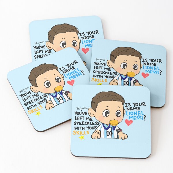 Item preview, Messi cute valentine  designed and sold by artistbarcagirl.