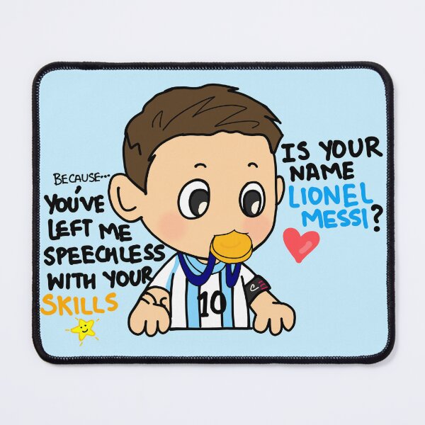 Item preview, Messi cute valentine designed and sold by artistbarcagirl.