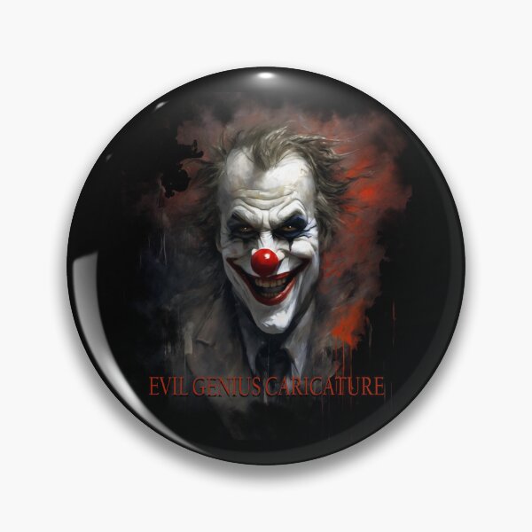 Item preview, Evil Genius Caricature,  DEVIL'S GENIUS, Schemer Knave, Rogue, Rascal designed and sold by CrisMor-Art.