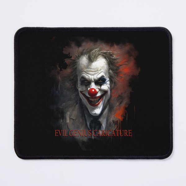 Item preview, Evil Genius Caricature,  DEVIL'S GENIUS, Schemer Knave, Rogue, Rascal designed and sold by CrisMor-Art.