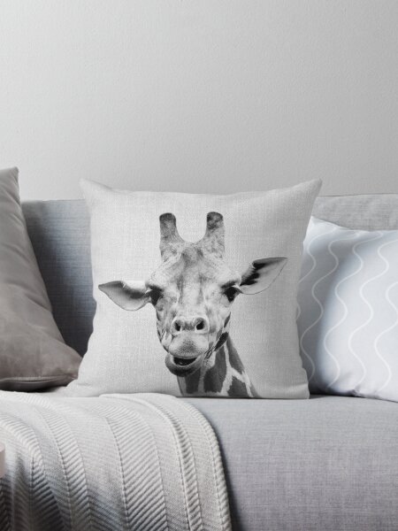 Artikel-Vorschau von Giraffe - Schwarz & Weiß, designt und verkauft von galdesign.