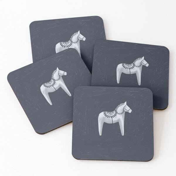 Item preview, Dala horse designed and sold by Stressedbird.