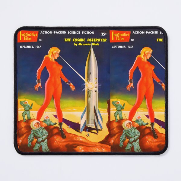 Item preview,  Vintage Retro Science Fiction Art  designed and sold by ArchimedesPrime.