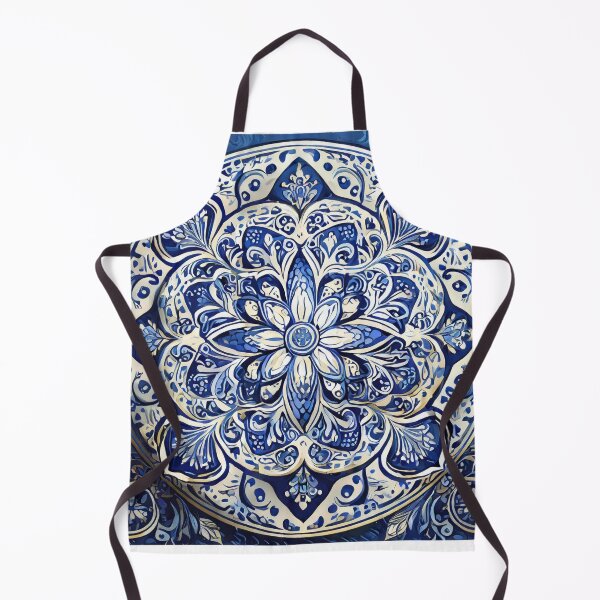 Item preview, Delft Blue Style Flower designed and sold by DutchView22.