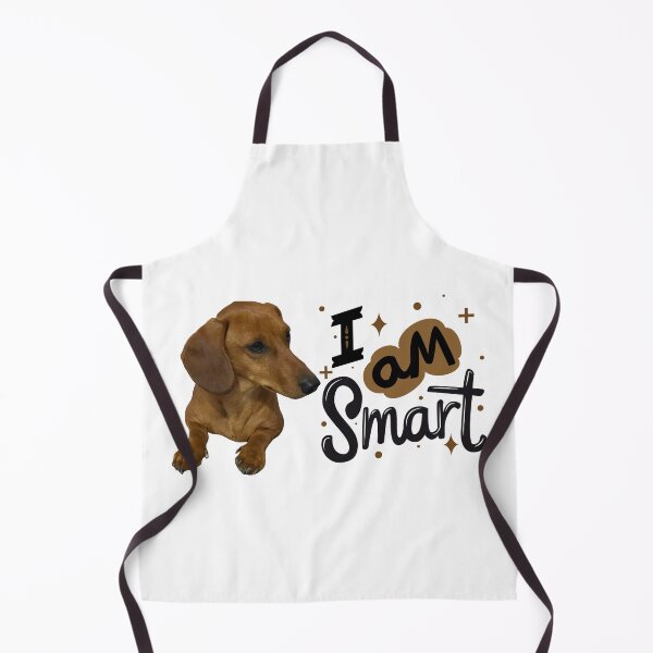 Item preview, I Am Smart Dachshund designed and sold by coolpixeltik.