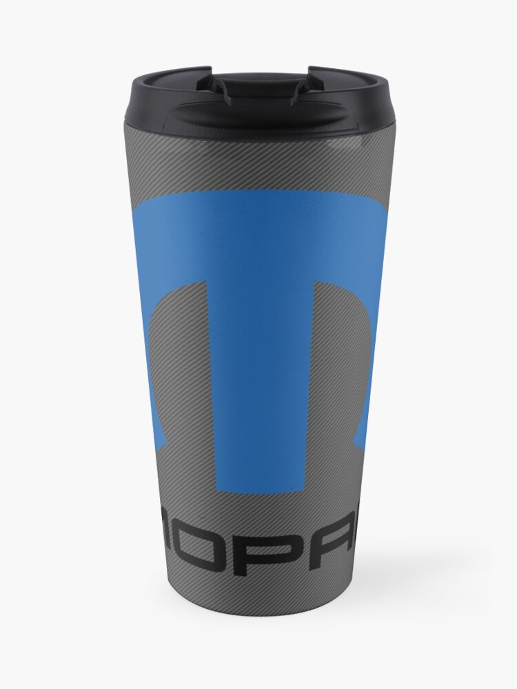 Mopar Carbon Fiber Travel Mug By Hellkitty707 Redbubble