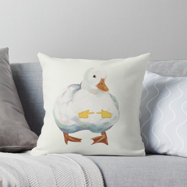 Item preview, Silly goose with two hands touching emoji meme designed and sold by Asutip.