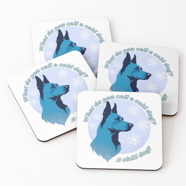 Item preview, What do you call a cold dog? A chill dog! designed and sold by Shtex.
