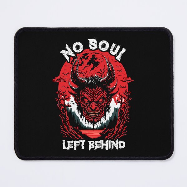 Item preview, Satan Face And Satanic Quote | No Soul Left Behind designed and sold by TMBTM.