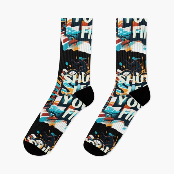 Item preview, "Shut Up Legs, You're Fine" - Motivational Triathlete Design designed and sold by Triathlongram.