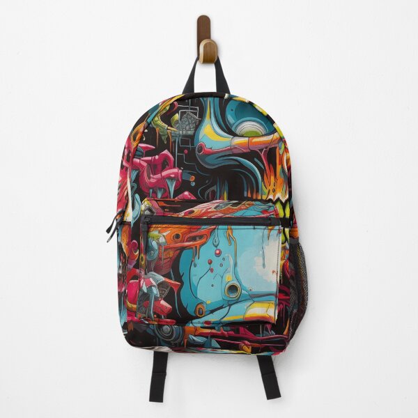 Item preview, Psychedelic Cyberskull: Surreal Dystopian Art Piece designed and sold by pooshda.