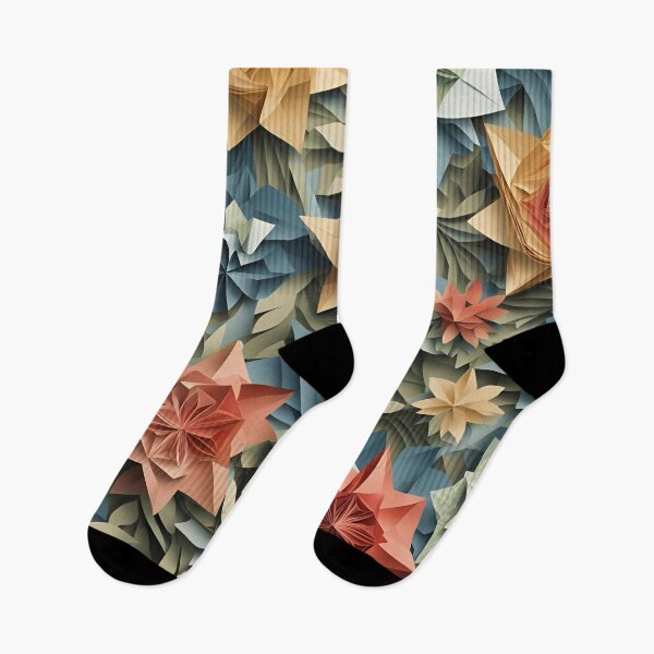Item preview, Origami Art - Blossoms of Craft: A Floral Ode to the Arts and Crafts Movement designed and sold by ArtfulFolds.