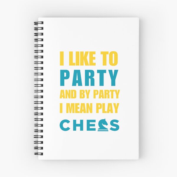 Item preview, I Like To Party And By Party I Mean Play Chess Essential T-shirt designed and sold by Qafilla  ⭐⭐⭐⭐⭐.