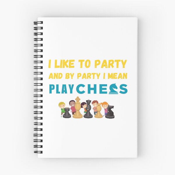 Item preview, I Like To Party And By Party I Mean Play Chess Essential T-shirt designed and sold by Qafilla  ⭐⭐⭐⭐⭐.